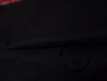 Super hrubé cordura 1000D čierny nylon textílie, krátky čas nepremokavé tkaniny, proti roztrhnutiu handričkou. proti oderu Odolná Tkanina