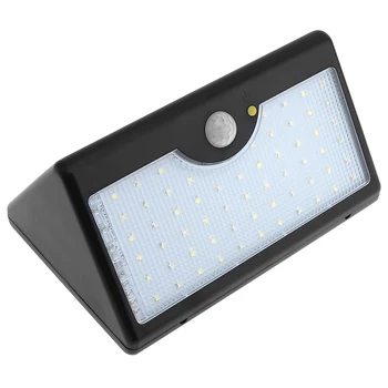 Super Jasné Inovované 60 LED Solárne Napájanie Nabíjateľná PIR Snímač Pohybu Nástenné svietidlo s Piatimi Režimami V Jednom Solárne Lampy