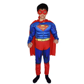 Superman, Batman Film Klasické Svalov Dieťa halloween kostýmy pre deti Justice league infantiles superhrdinov maškarný