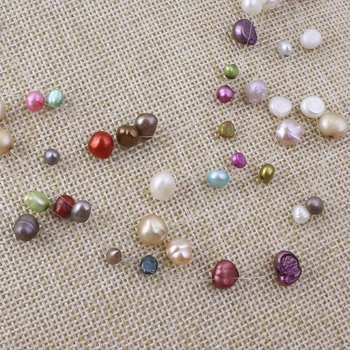 Svadobné Šperky, Svadobné Skutočné Prírodné Sladkovodné Perlový Náhrdelník multi farebné 3-8 mm Voľné Pearl Korálky Viacvrstvových Choker Náhrdelník