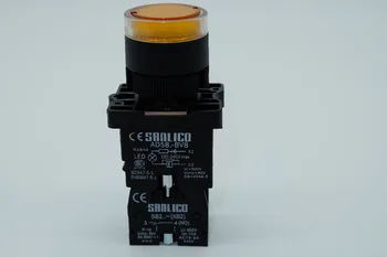 Svetelné vyprázdniť hlavu tlakovým spínačom s LED SB2(LA68B XB2)-EW3381 jar vrátiť