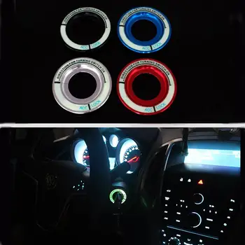 Svetelný spínač kľúča zapaľovania dekorácie kľúčový otvor ochrany kruh, krúžok kryt nálepka pre Mitsubishi Lancer EX ASX Outlander