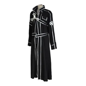 Sword Art Online Kirito Cosplay Kostým Kabát Na Sklade Anime Sword Art Online Kirito Cosplay Oblečenie
