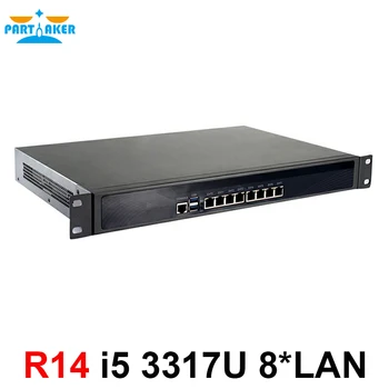 Súčasné obrady R14 8*Intel 82574L Gigabit Ethernet Router Server VPN Firewall Spotrebič s i5 3317 procesor