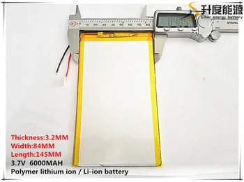 Tablet pc 3,7 V,6000mAH (polymér lítium-iónové batérie), Li-ion batéria pre 7 palcový tablet pc 8 palcový 9 [3284145] Doprava Zadarmo