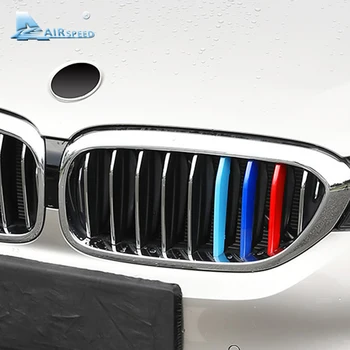Tachometri Auta Prednej maske Pruhy sa Vzťahuje na BMW 5 Radu GT F07 F10 F18 G30 G38 E60 Motorsport Dekoroch Výbava Nálepky Auto-styling