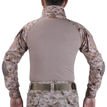 Taktické BDU Púštne Digitálne Košele Vojenské Akcie Kamufláž T-shirt Vojenské Role Playing Game Ghillie Obleky