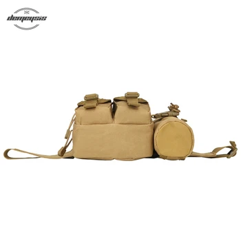 Taktické taška športové tašky Vojenské Pás Pack Rameno Molle Camping, Horolezectvo Turistika Puzdro Vonkajšie Vrecko