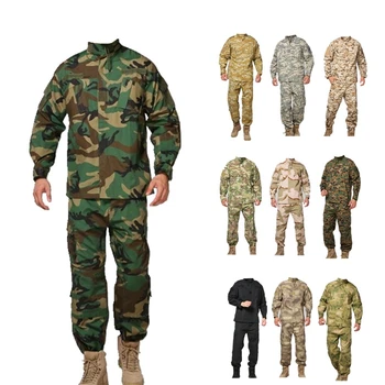 Taktické tričko + nohavice uniformy NÁS kamufláž jednotné veľkoobchod armády vojenské uniformy