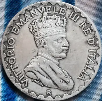 Taliansky Somaliland 1925 10 Lire mince kópiu doprava Zadarmo