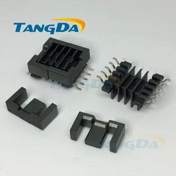 Tangda EFD EFD15 Typ 5+5 pin 10P Cievky magnetické jadro +skeleton feritmi Vysoká frekvencia Napájací Transformátor bývanie 4 slot SMD A.