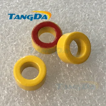 Tangda T50 Železa Napájania Jadra cievky T50-8B 12.7*7.7*6.3 mm žltá/červená potiahnuté feritov krúžok core filtrovanie A.
