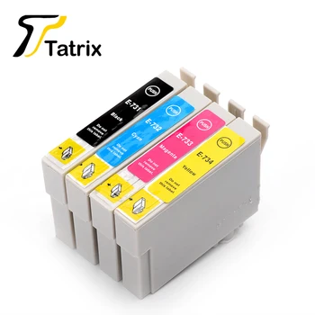 Tatrix Pre Epson T0731 T0732 T0733 T0734 Ink Cartridge Pre Epson Stylus C79 C90 C92 C110 CX3900 CX3905 CX4900