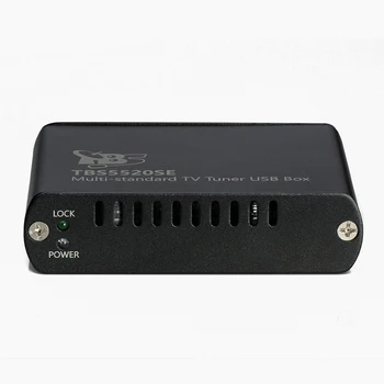 TBS5520SE Multi-štandardný Univerzálny TV Tuner, USB Box pre Sledovanie a Nahrávanie DVB-S2X/S2/S/T2/T/C2/C/ISDB-T FTA TV na PC
