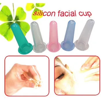 Tcare 10Pcs/Veľa Očí mini silikónových masážnych pohár silikónové masáž tváre bankovanie pohár starostlivosť o tvár ošetrenie Tváre a Späť Zdravotnej Starostlivosti