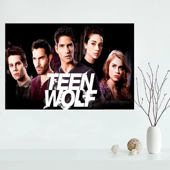 Teen Wolf Plátno Plagát Vlastné Plátno na Maľovanie Plagátu vytlačiť handričkou textílie wall art plagát