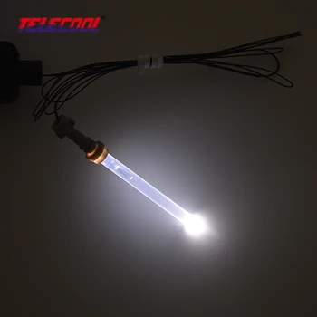 TELECOOL 1 Ks DIY LED Svetlá Star War Light Saber Napájaný USB Pre Trooper Hračka Darček Kompatibilný s Klasické Značky, Údaje Hračka