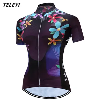 Teleyi Cyklistika Dres 2017 Outdoor Šport Bike Jersey Topy mtb Bicyklov, Cyklistické Oblečenie Ropa Ciclismo Letné Cyklistické Oblečenie šaty