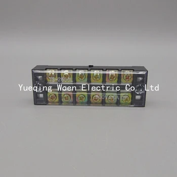 Terminál bloky TB-2506 (25A 6P) Patch panel Elektroinštalácie riadok spojovacej skrinke