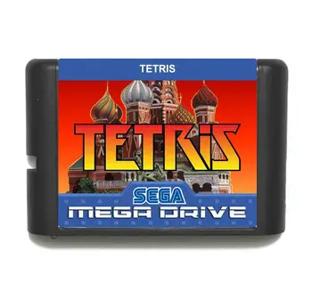 Tetris 16 bit MD Hra Karty S Retail Box Pre Sega Mega Drive Pre Genesis
