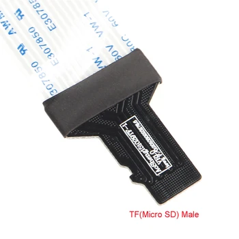 TF (Micro SD Muž Na SD Žena SDHC SDXC Flexibilné Rozšírenie Kábel Adaptéra Extender pre GPS, DVD, DVR LED/LCD obrazovky 48 cm/60 cm C26