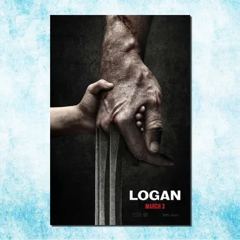 The Wolverine 3 Logan Film Umenie Hodváb Plátne, Plagát, Hugh Jackman 13x20 24x36 palcov Obrázok Pre Izba Dekor(viac)-2