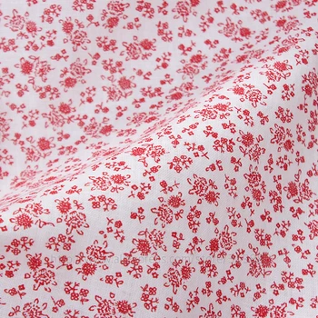 TIANXINYUE 7pcs 50cmx50cm Červené Bavlna Patchwork Textílie pre KUTILOV, Šitie, Prešívanie Tkaniva Deti posteľná bielizeň Textil, Tkaniny Tkaniny