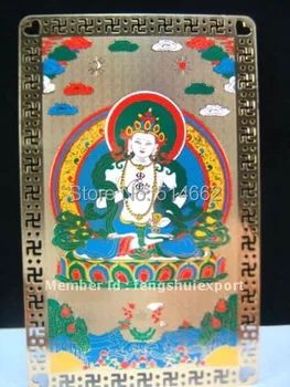 Tibetský Budhizmus Boh Šťastia&Šťastie Karty Amulet/Zen M6037