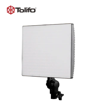 Tolifo PT-650B Bi Farebné Led Video Svetlo Panel s LED Displejom a 2,4 G Bezdrôtové Diaľkové Ovládanie pre Fotografovanie a Rozhovor