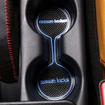 Tonlinker Kryt Prípade Nálepky na Nissan KOPY 2017 Auto Styling 14pcs Latex tri farebné Dvere Groove Mat nálepka s logom