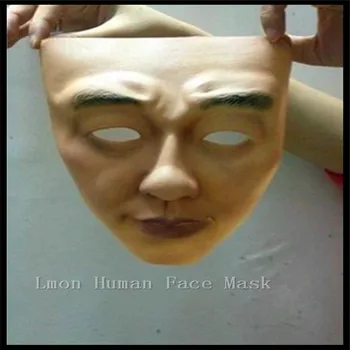 Top Kvalita Ekologický Latex ľudských Muž maska crossdress silikónové ženy maska realistické silikónové Strany Tvár Masku na sklade