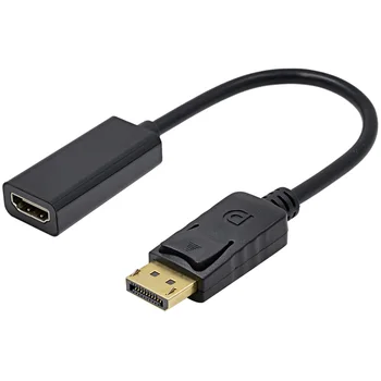 Top Ponuky Displayport DP Male to DVI HDMI VGA Audio Žena Adaptér Display Port, Kábel usb Prevodník Pre počítač