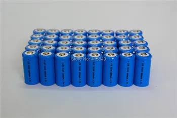Továrenské predaj 20PCS/VEĽA SLW 16340 3,7 V Nabíjateľná Batéria 2000mAh pre LED Baterka,Laserové pero.