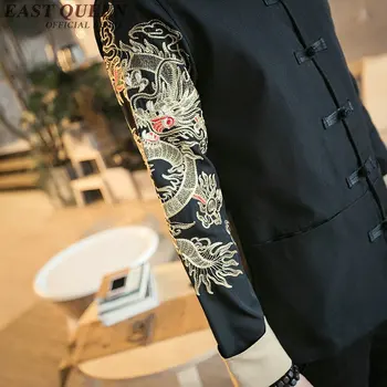Tradičné čínske oblečenie bruce lee jednotné čínske tradičné oblečenie pre mužov 2017 nové pánske čínske oblečenie AA1893