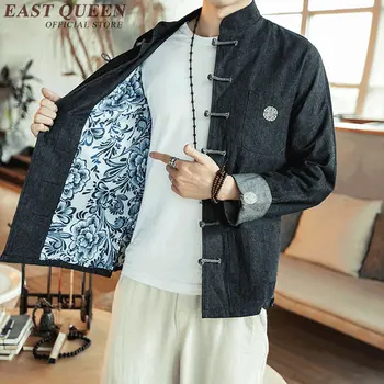 Tradičné čínske oblečenie pre mužov, bruce lee oblečenie čínskej tradičnej bunda čínskej tradičnej mužov oblečenie AA3117 Y