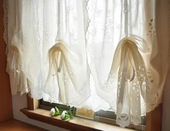 Transparentné béžová odbor ručné socha prikryť záves okna skríning opony rímske rolety 82*175/230/250 cm
