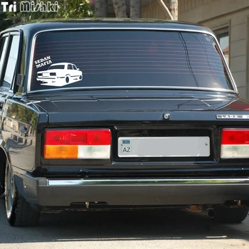 Tri Mishki HZX006 12.7*20 cm 1-4 ks sedan mafia na vaz lada 2107 auto nálepky, auto, auto nálepky