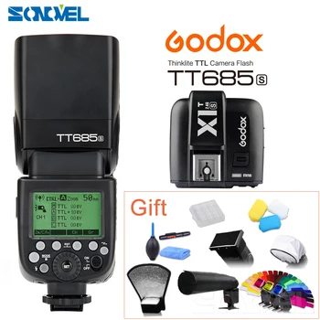 TT685S Godox TTL HSS GN60 Speedlite Flash + X1S Spúšť Vysielač pre Sony A7 II A7R A7S A7RII A7SII A6300 A6500 A6100 A6000