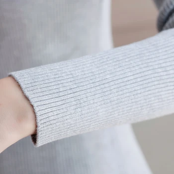 Turtleneck sveter ženy 2016 jeseň zima nový štýl pulóver čipky pletené košele sexy vidieť cez spájať topy, svetre Blusas