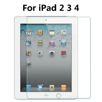 Tvrdené Sklo Screen Protector pre iPad 2 3 4 (Transparentné) - Č. Retail Balenie