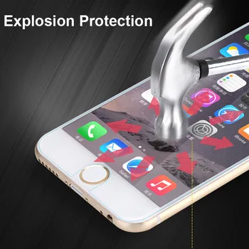 Tvrdené Sklo Tvrdené Screen Protector Fólia Pre Apple iPhone 5 5S SE HD Ultra Clear Ochranný Kryt 9H Lesklý Anti-Scratch
