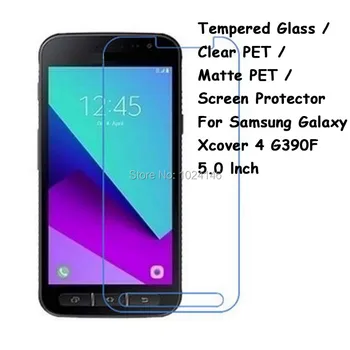 Tvrdené Sklo / Číry PET / Matný PET -- Screen Protector Ochranná Fólie Pre Samsung Galaxy Xcover 4 Xcover4 G390F 5.0