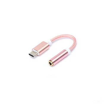 Typ C do 3,5 Slúchadlá Adaptér USB 3.1 Typ-C, USB-C muž 3.5 mm AUX Audio Jack, Kábel Converter pre Slúchadlá Slúchadlá Konverzie Plug