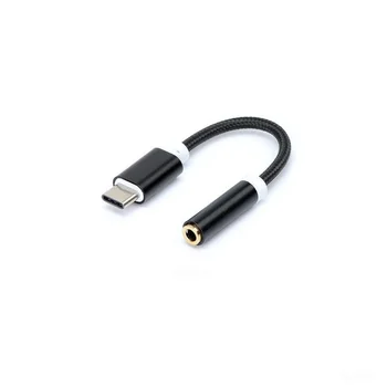 Typ C do 3,5 Slúchadlá Adaptér USB 3.1 Typ-C, USB-C muž 3.5 mm AUX Audio Jack, Kábel Converter pre Slúchadlá Slúchadlá Konverzie Plug