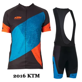 Tím KTM Priedušný Cyklistický Dres Súpravy Lete Mtb Cyklistické Oblečenie, Cyklistické Krátke Maillot Ciclismo Sportwear Cyklistické Oblečenie