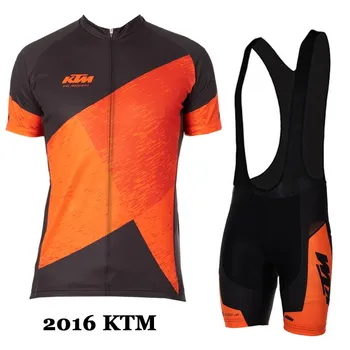Tím KTM Priedušný Cyklistický Dres Súpravy Lete Mtb Cyklistické Oblečenie, Cyklistické Krátke Maillot Ciclismo Sportwear Cyklistické Oblečenie