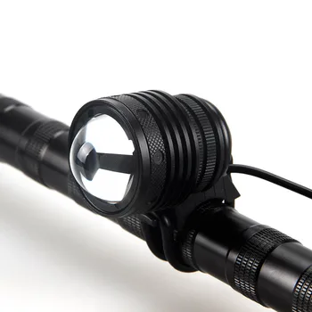 U2 LED Lampa 4000 Lúmenov Svetlomet Zoomovateľnom Bicyklov Svetla 5 Režimov Bezpečnosť na Bicykli Svetlometov+6400mAh Batéria+Nabíjačka+hlavový most