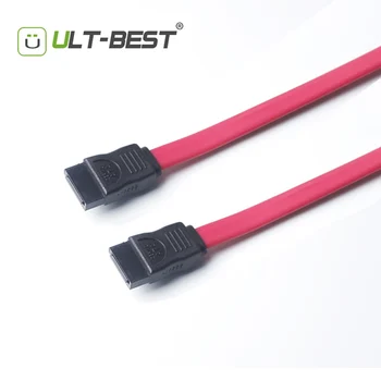 ULT-Najlepšie NOVÉ Super Rýchlosť SATA Kábel Kompatibilný so SATA III II SATA 3.0,& 2.0 Káble Plochý Dátový Kábel na HDD SSD 0.4 m 1m