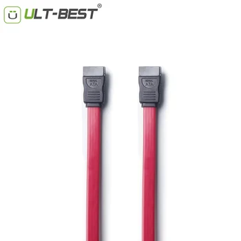 ULT-Najlepšie NOVÉ Super Rýchlosť SATA Kábel Kompatibilný so SATA III II SATA 3.0,& 2.0 Káble Plochý Dátový Kábel na HDD SSD 0.4 m 1m