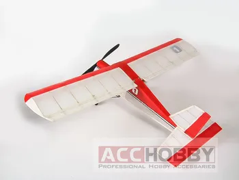 Ultra-micro Balsawood Lietadlo AEROMAX Auta MinimumRC 400mm rozpätie krídel Mikro RC Balsa Dreva Laserom Rezané Stavebných Kit Striedavé K5